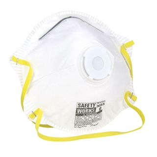 MSA N95 RESPIRATOR DUST MASK W/VALVE 10/