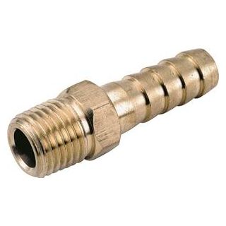 HOSE BARB 1/2 MPT X 3/8 BARB BRASS