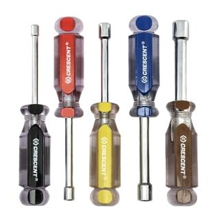 CRESCENT NUT DRIVER SET 5PC 3/16- 7/16