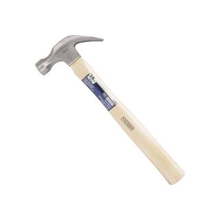 CURVED CLAW HAMMER 16OZ WOOD HANDLE