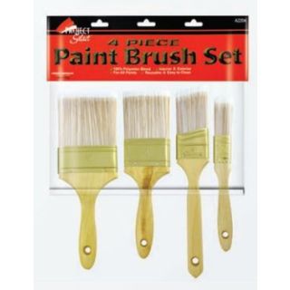 PAINT BRUSH 4PC DELUXE SET