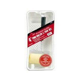 PAINT ROLLER SET 4" W/ TRAY