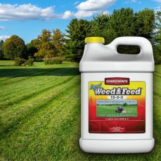 WEED & FEED LIQUID 15-0-0 2.5GAL 1 ACRE