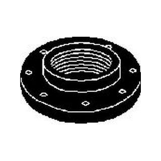 BLK FLOOR FLANGE 3/4"