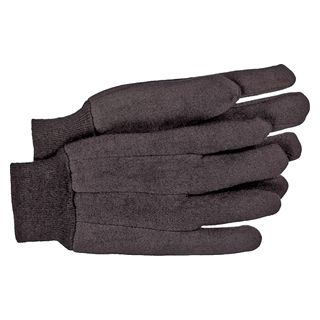 BROWN JERSEY GLOVE LG HEAVY WEIGHT