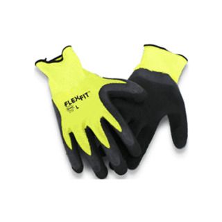V2 FLEXI-GRIP High-Vis Poly-Knit Latex P