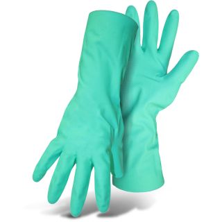 NITRLE CHEMICAL RESISTANT LG GLOVE UNLIN