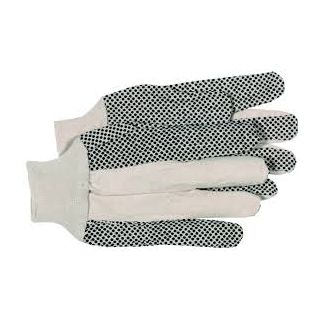COTTON DOT GLOVE L