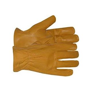 Gloves Leather Driver JUMBO Premium Grai
