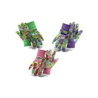 Ladies Floral Cotton Reinforced Finger T