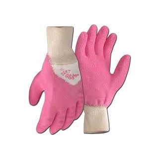 Dirt Digger Ladies Pink Textured Coated