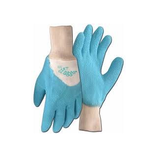 Dirt Digger Ladies Aqua Textured Coated