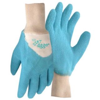 Dirt Digger Ladies Aqua Textured Coated