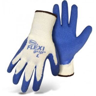 FLEXI GRIP GLOVE BLUE LATEX KNIT PALM XL