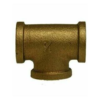BRASS TEE 3/8 LEAD-FREE