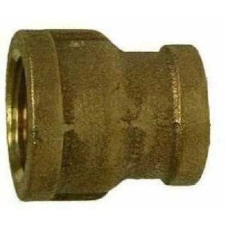 BRASS RED CPLG 3/4 X 1/2 LF 44-438LF