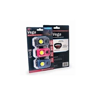 Vega 200 COB LED Ultralight 3-Pack Headl