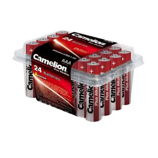 AAA PLUS ALKALINE 24PK TUB