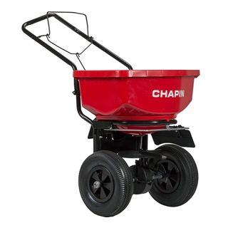 CHAPIN SPREADER 80LB PNUEMATIC WHEELS