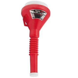 FUNNEL CLEAN 1-2/3QT DARK RED FLEX SPOUT