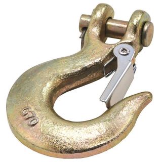 CLEVIS SLIP HOOK W/LATCH 5/16" N83031