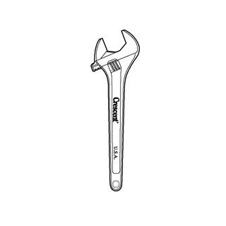 ADJUSTABLE WRENCH 12" AC212VS 3Pk