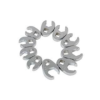 10PC FLARE NUT CROWFOOT WRNCH SET,MM