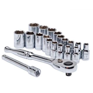 20 pc. 1/4" Drive 6 point SAE/METRIC