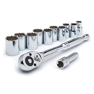 12 pc. 1/2" Drive Socket Wrench Set