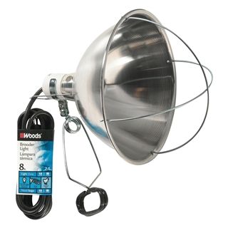 BROODER LAMP HD W/CLAMP 250 WATT PORCELA