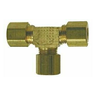 64-A 1/4 COMP TEE LEAD FREE