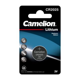 Camelion CR2025 LITHIUM 3V BUTTON COIN C
