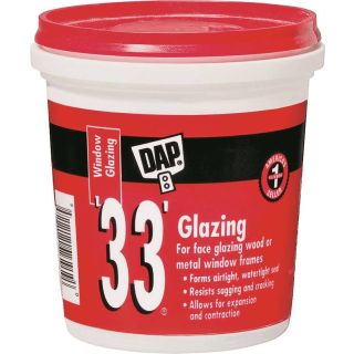 DAP 33 GLAZING PINT PK QTY 12