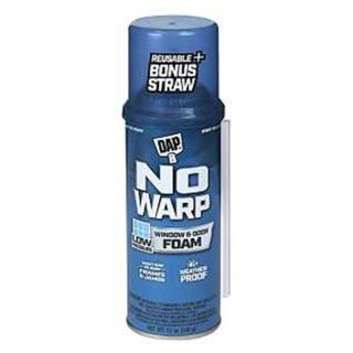 DAP SPRAY FOAM WINDOW/DOOR 12OZ WHITE