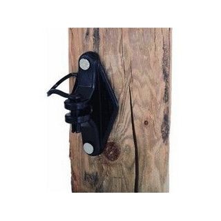 PINLOCK WOOD POST INSULATOR BLK 25PK 20/