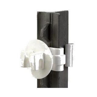 T-POST INSULATOR SNUG STP WHITE 25PK 20/