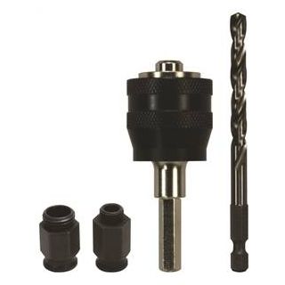 Snap Lock Arbor 3/8" with pilot drill
