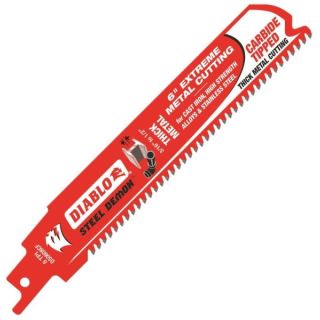 6" 8 TPI Carbide Thick Metal Cutting