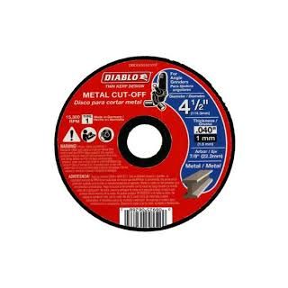 Metal Cut Off Type 1 Thin Kerf 4-1/2"