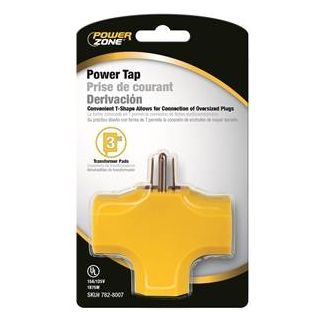 3-WAY GROUNDED TAP T-STYLE