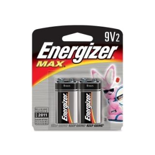BATTERY ENERGIZER 9V 2PK