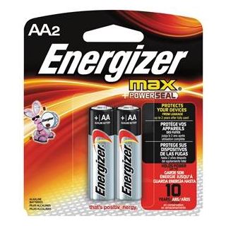 BATTERY ENERGIZER AA 2PK