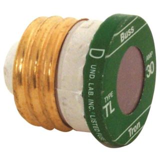 PLUG FUSE 30AMP TIME DELAY SGL ELEMENT B
