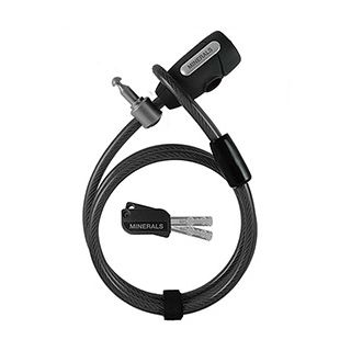 Cable Lock Match Key Lock 10MM X 8'BLK