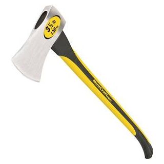 AXE SINGLE BIT 3 1/2LB FIBERGLASS HDL 33