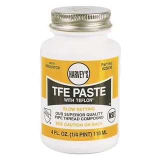 TEFLON PIPE THREAD PASTE 4 OZ BOTTLE EA