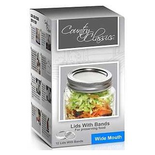 REG MOUTH SEALS & BANDS BX/12 Steel Silv