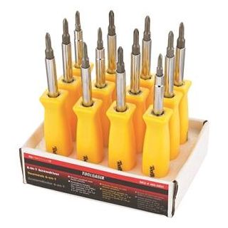 MULTI-BIT 6 IN 1 SCREWDRIVER VULCAN