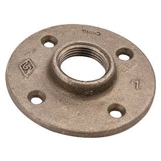 BLK FLOOR FLANGE 3/4