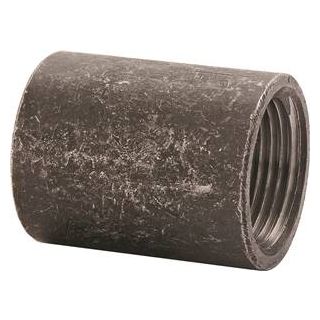 BLK STEEL COUPLING 1/4